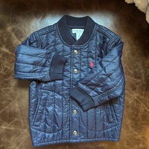Quilted Bomber Jacket 12 months